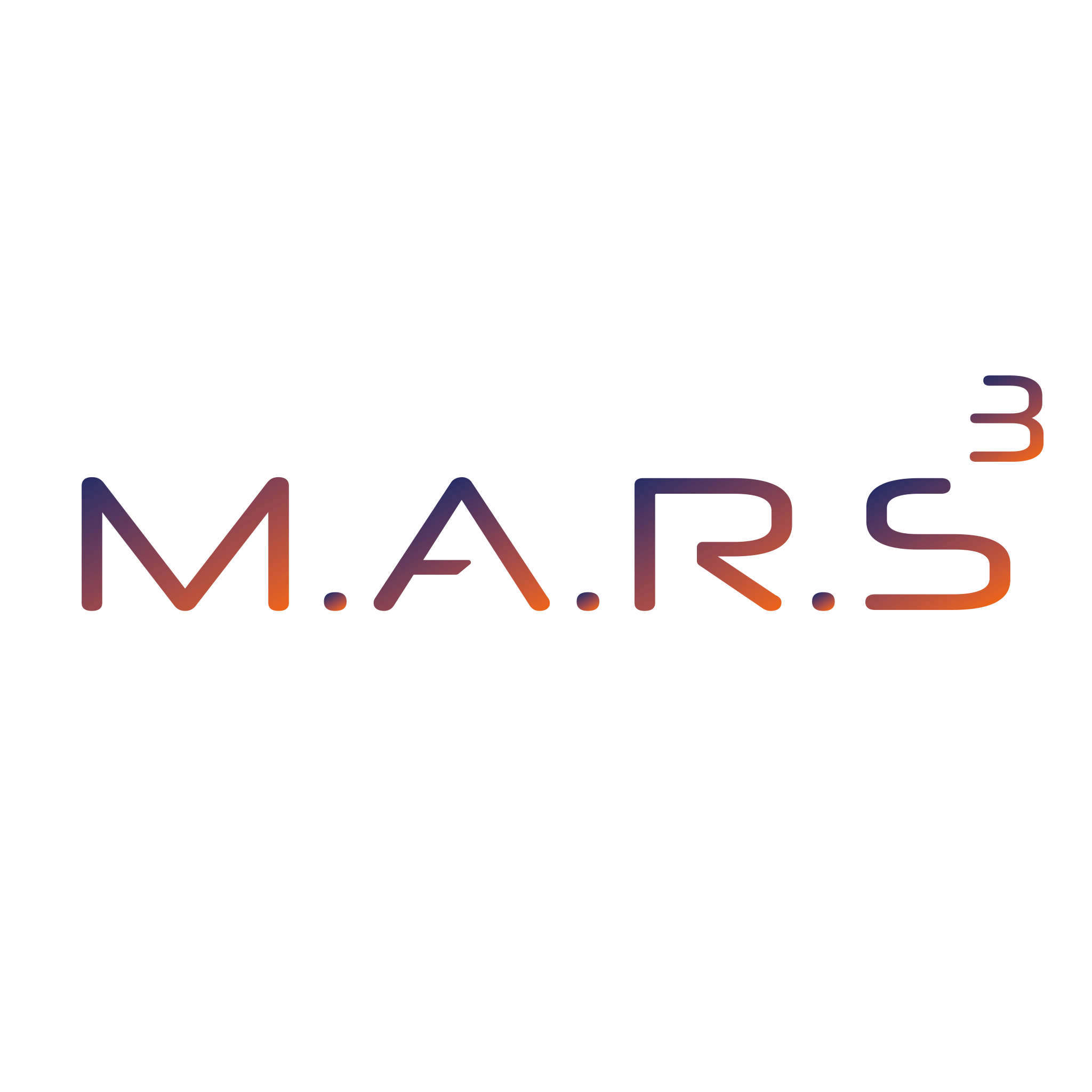 Logotipo de M.A.R.S.³