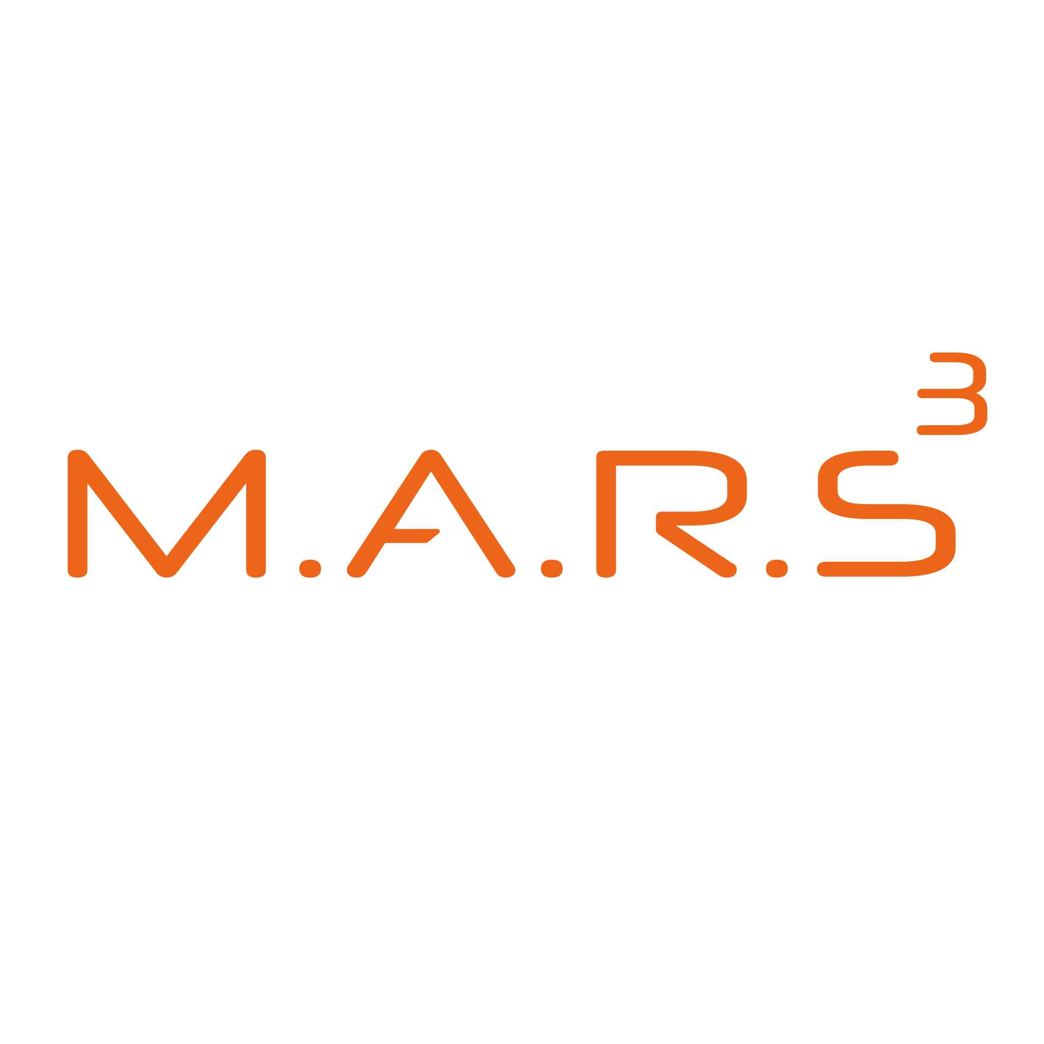 Logotipo de M.A.R.S.³